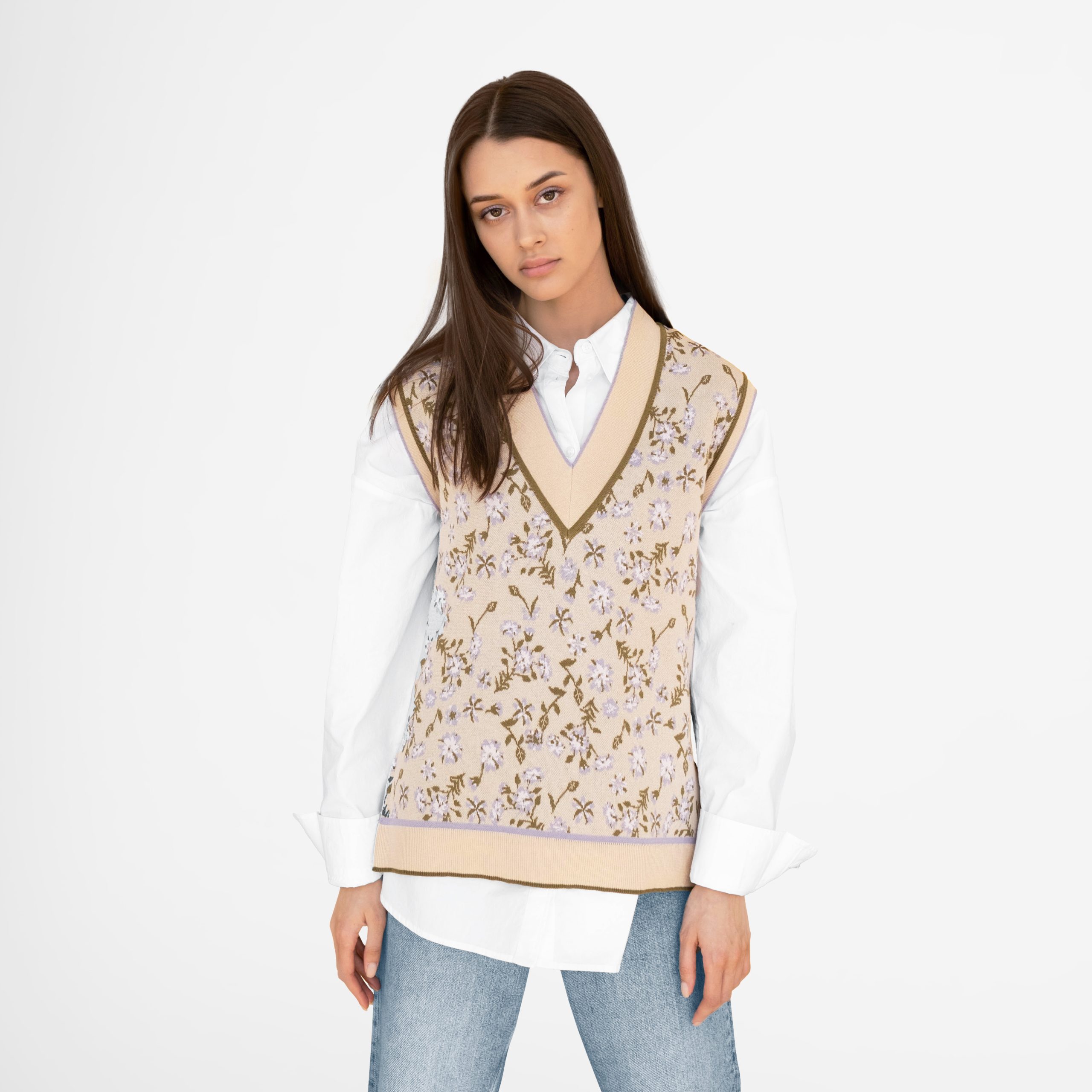 Straight Fitted Vest 1 Straight Fitted Vest