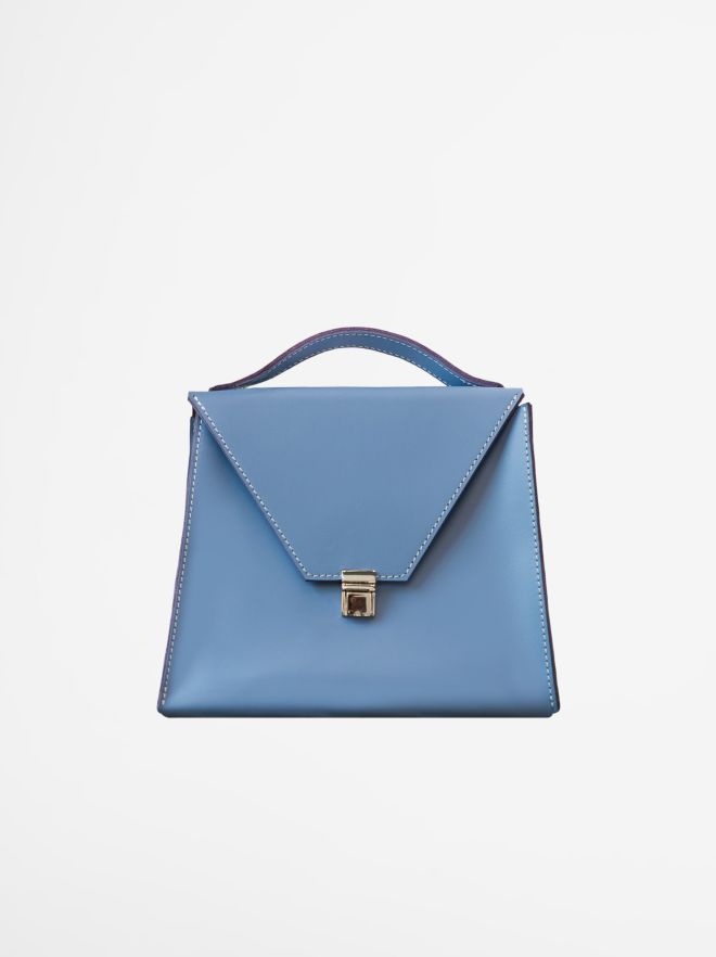 Essential Leather Handbag 2 products post blue leather shoulder bag scaled 1